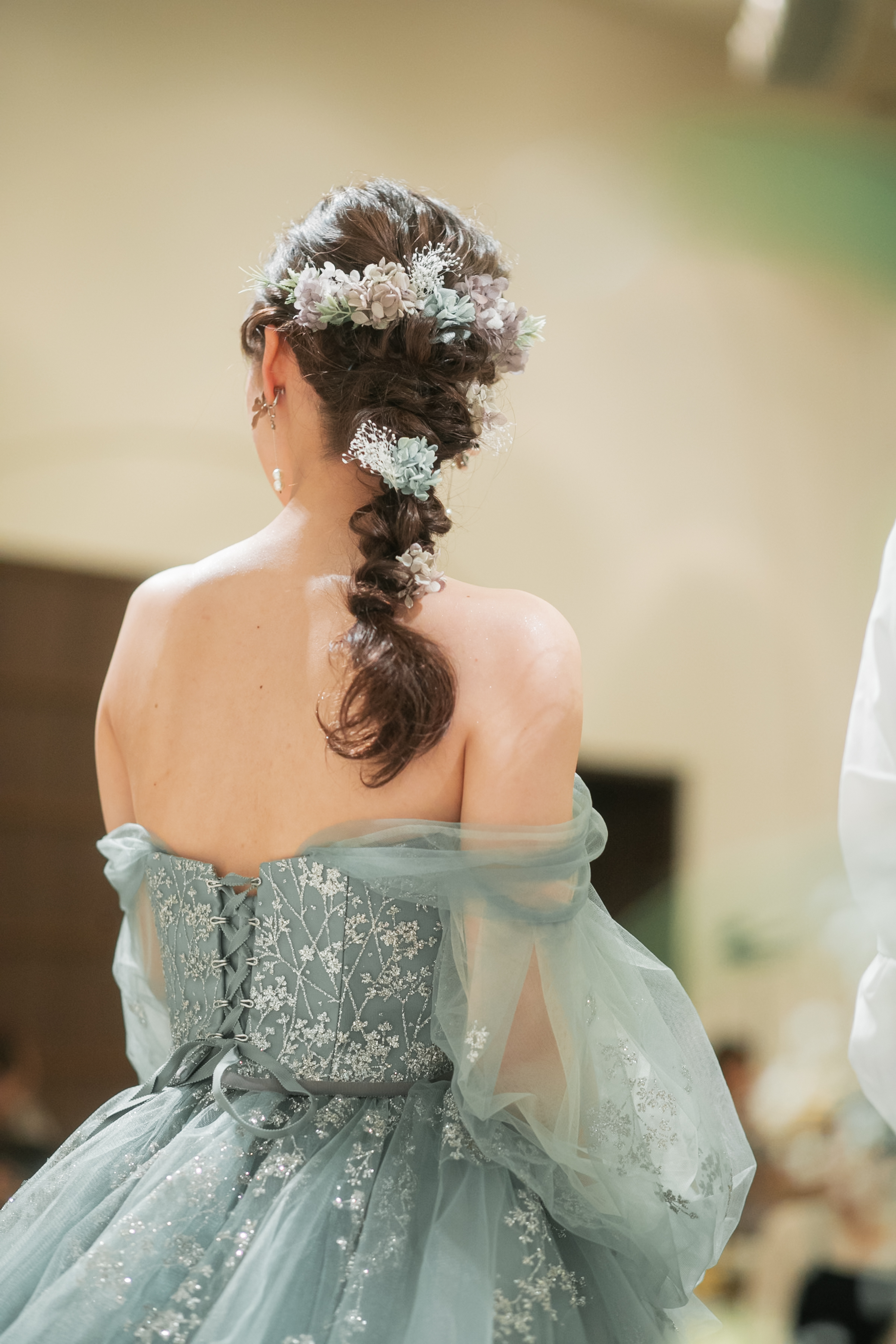 編みおろしスタイル